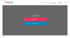 Desktop Screenshot of jobsjet.com