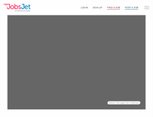 Tablet Screenshot of jobsjet.com